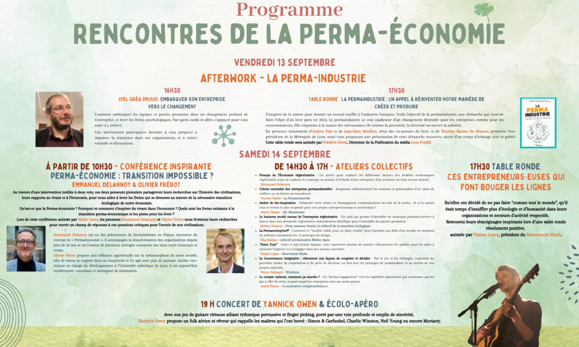 Programme rencontres de la Perma-économie 2024